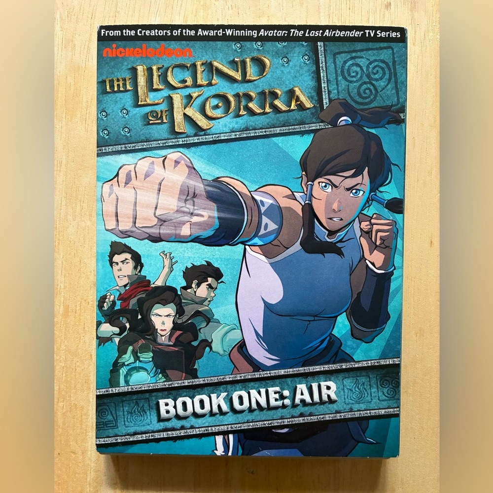 Legend of Korra - Book One: Air DVD Nickelodeon Avatar the Last Airbender 2013